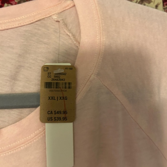 PINK by Victoria's Secret Size XXL Light Pink Gradient Tee - Picture 3 of 4